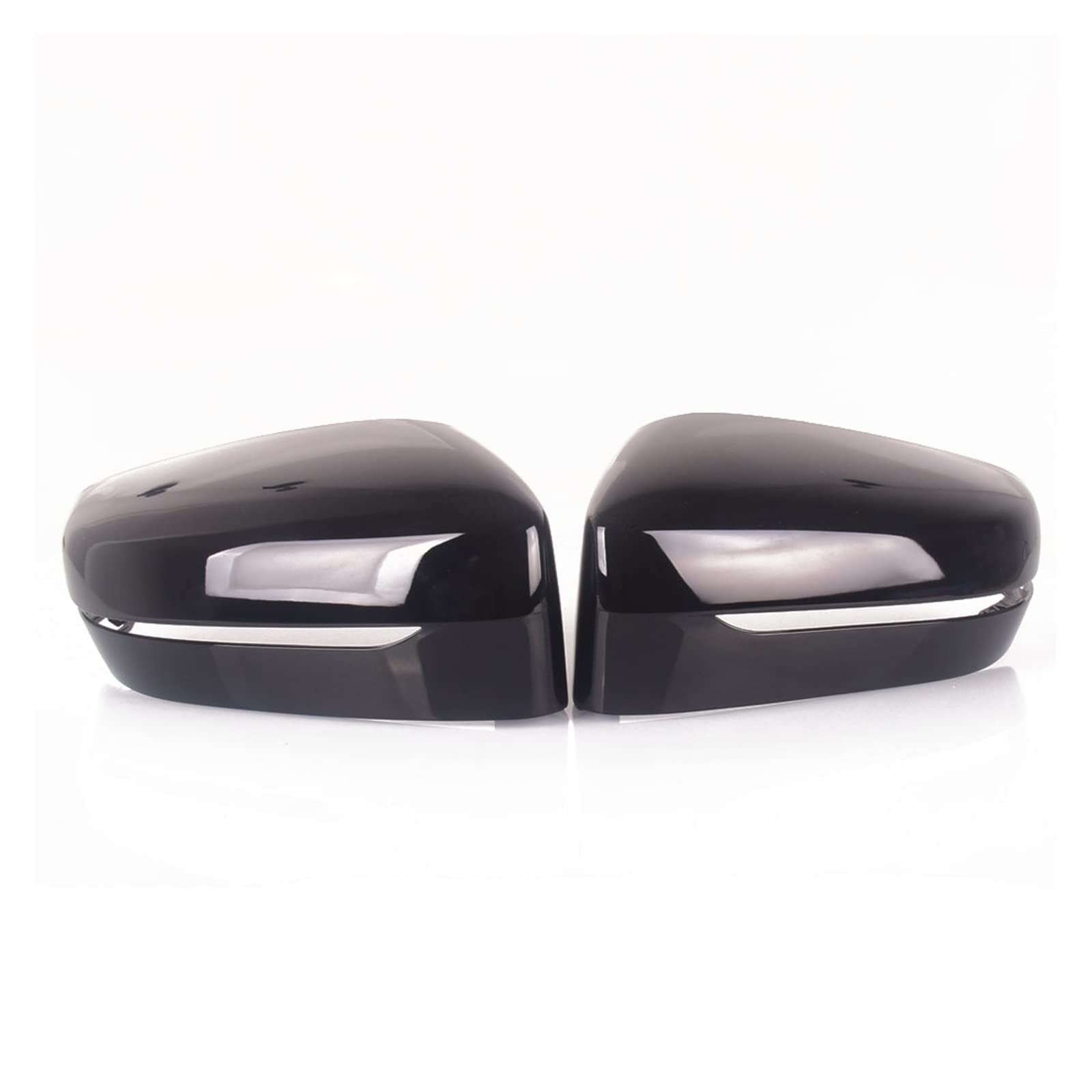 Nakładki na lusterka do BMW 3 5 7 G11 G20 G21 330i 330d 340i G30 G31 530d 530i 520d 525i G32 2019 2020 LHD Carbon osłona lusterka bocznego (kolor: czarny)