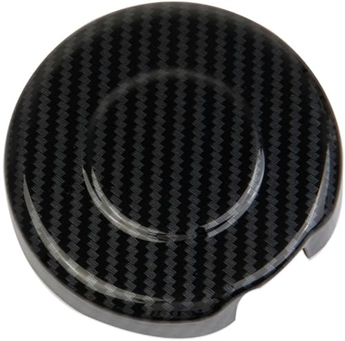 Miniatura 3 de Fibra de carbono estilo parachoques trasero redondo tapa cubierta Trim para 2014+ GMC Sierra/Chevrolet Silverado 1500 2500 3500HD