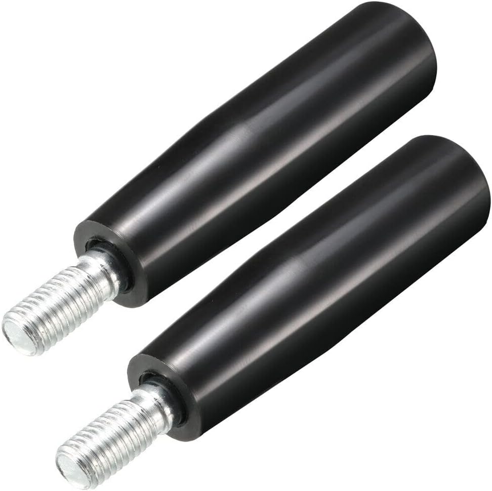 Toolparts And Accessories 2Pcs Revolving Handwheel Machine Handle M12 Male Threaded Stem Milling Machinery (#CN#130824-10080)