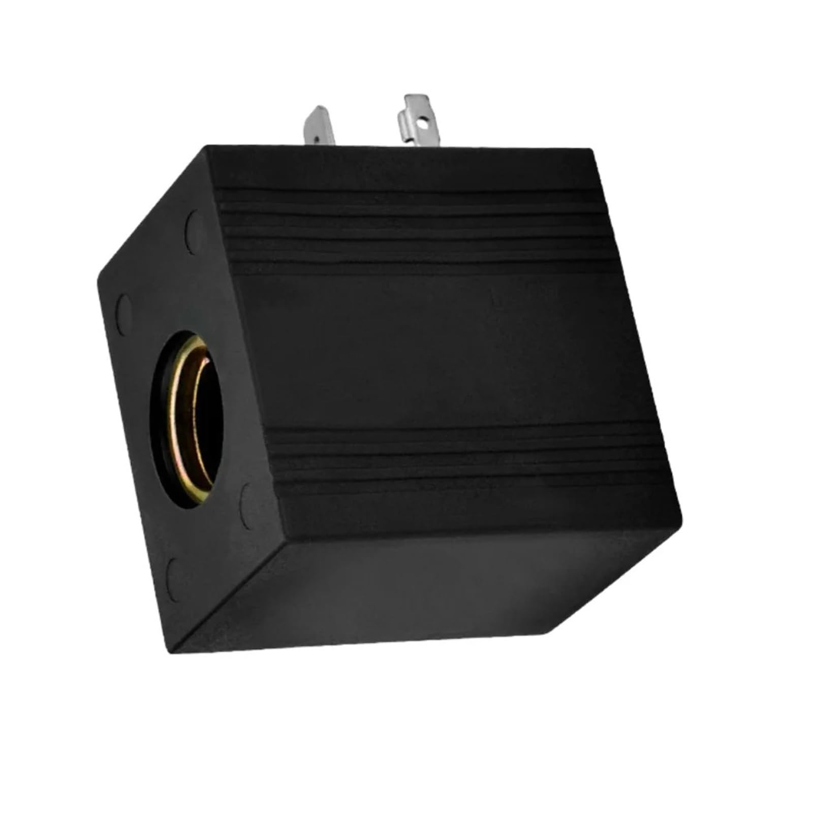 Thermoplastic Plastic Solenoid Valve Coil Solenoid Valve Accessories Inner Hole 16 Height 50 (Size : 12V)