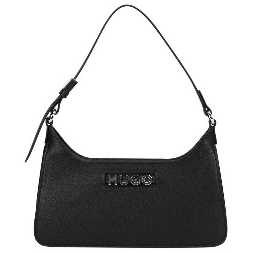 HUGO Women Mel 2.0 Sh. Bag Flat Shoulder, Black, One Size