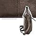 Imagen de Cochoa Mujeres Bolso Bandolera pequeño de Cuero auténtico con Triple Cremallera