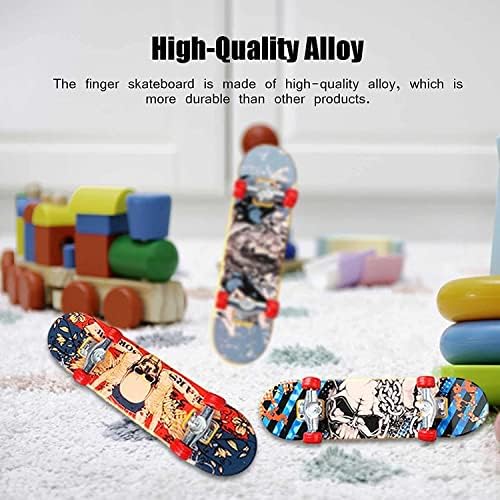 Finger Skateboard Mini Fingerboards Mini Fingerboards Skatepark s for to Play Or AS Finger Skateboard Decoration Durable Processing — view 5