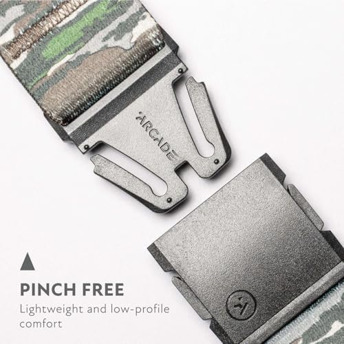 Image of Arcade Belts A2 Adventure Camo Belt for Men and Women, Heavy Duty Stretch, Metal Free Buckle, Unisex