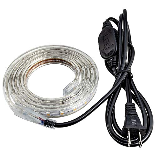 Tira de LED verde de 3.28 pies, corte personalizado, 120V miniatura 3
