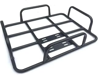 Jade Deals Metal Delivery Bag Rack, Heavy - Duty Iron Tubing Frame for Ebike/Motorcycle/Bicycle, Adjustable Mount, Spaciou...