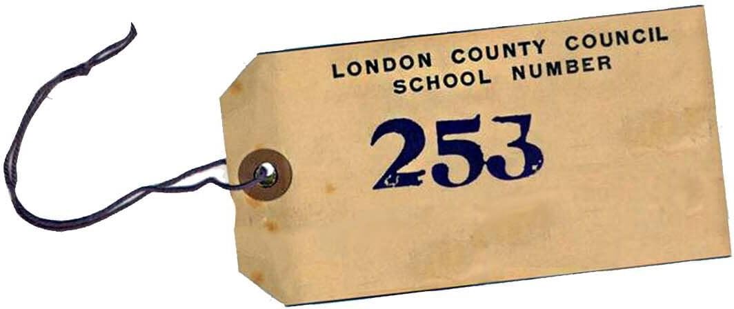 My Clever Kids Evacuee Tag - World War 2 - Replica