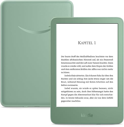 Amazon Kindle (newest gen) – Lightest and most compact Ki…