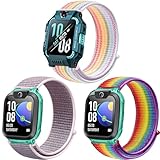 Harikiri 3 Pack Armband kompatibel mit imoo Watch Phone Z7/Z6/Z1,Nylon Ersatzarmbänder für Jungen und Mädchen