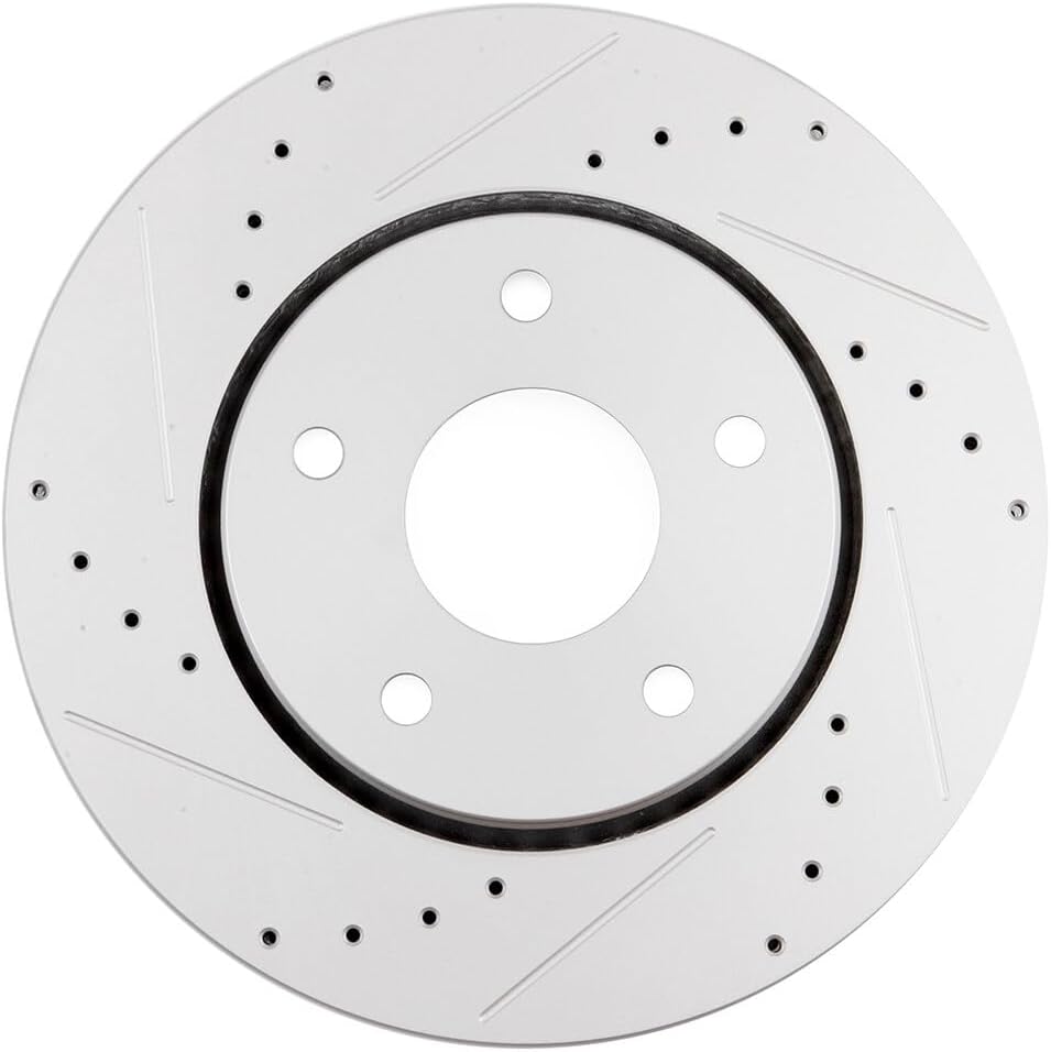 ECCPP 53051 53050 D1273 D1326 Front & Rear 4pcs Brake Rotors + 8pcs Pads Fit For Chrysler Town & Country 2008-2012,For Dodge Grand Caravan 2008-2012,For Dodge Journey 2009-2012 Brake Kit