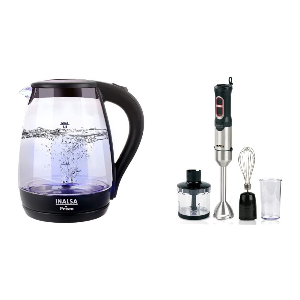 Buy Inalsa Electric Kettle PRISM1500W with LED Illumination,Boro