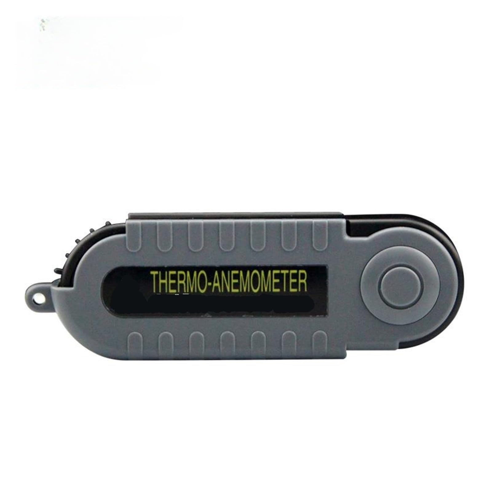 Anemometro Portatil, Anemómetro térmico digital de bolsillo 3 en 1 (velocidad del aire, temperatura y sensación térmica)