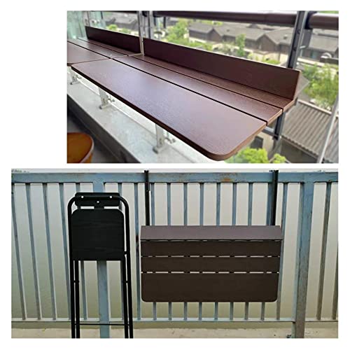 Table de balcon suspendue pliable pour optimiser les petits espaces - 4
