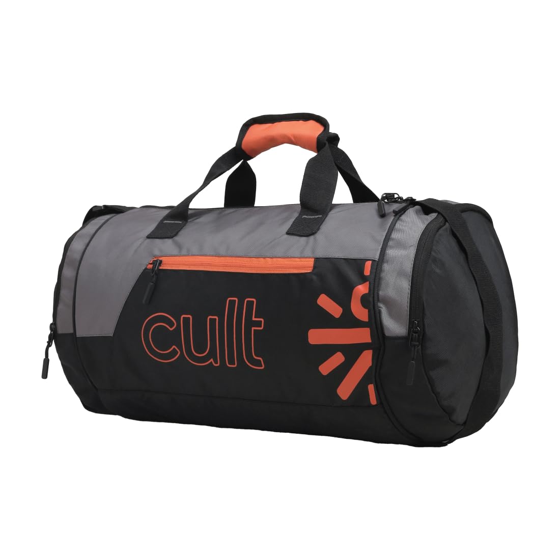 cult 35 Litre Gym/Duffle Bag for Men & Women | Duffle Bag with Shoe Compartment & Shoulder Strap | Comfortable Handle | Grey-picture-40