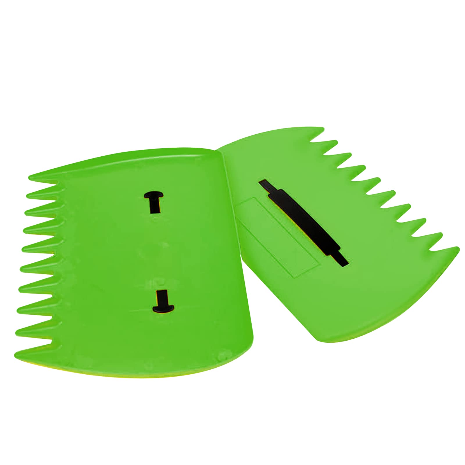 Kingsea Leaf Scoop Hand Rakes – 2 Pairs Adjustable Plastic Claws For Yard Cleanup (Yellow) - View #12