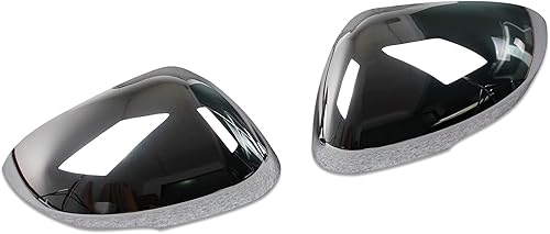 Beautost Compatible con Nissan Rogue 2021 2022 2023 2024 2025 retrovisor lateral Moldura de cubierta protectora cromada ABS