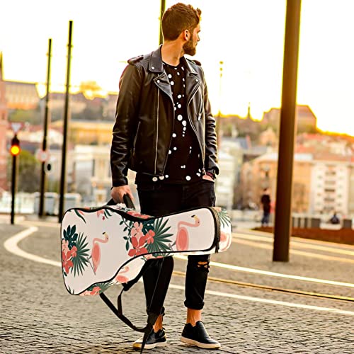 Housse étanche pour guitare acoustique avec double bandoulière et poche Motif animal amusant, Multicolore 02, 42.9×16… - Les Beatles, Paul McCartney, John Lennon, RIngo Starr, George Harrison Housse étanche pour guitare acoustique avec double bandoulière et poche Motif animal amusant, Multicolore 02, 42.9x16… – Image 7