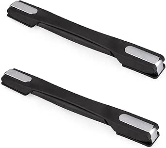 2 Koffergriffe Als Ersatz - Robuster Kunststoffgriff Mit Schrauben