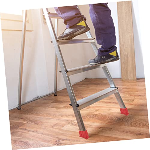 Homoyoyo 2er Set Leiterfüße 75x25 Cm - Klappbare Rutschfeste Gummikappen Für Trittleiter Und Möbel - Idealer Schutz Für Böden Und Leiterzubehör Langlebig Und Stabil