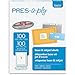 PRES-a-ply Laser Address Labels, 8.5 x 11 Inches, White, Box of 100 (30605)