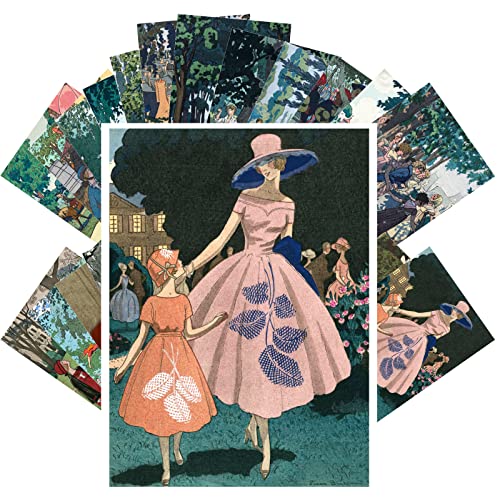 Lot de 24 cartes postales vintage pour embellir vos correspondances