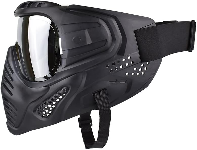 Outdoor Face Protection Gear Tactical Paintball Shooting Mask