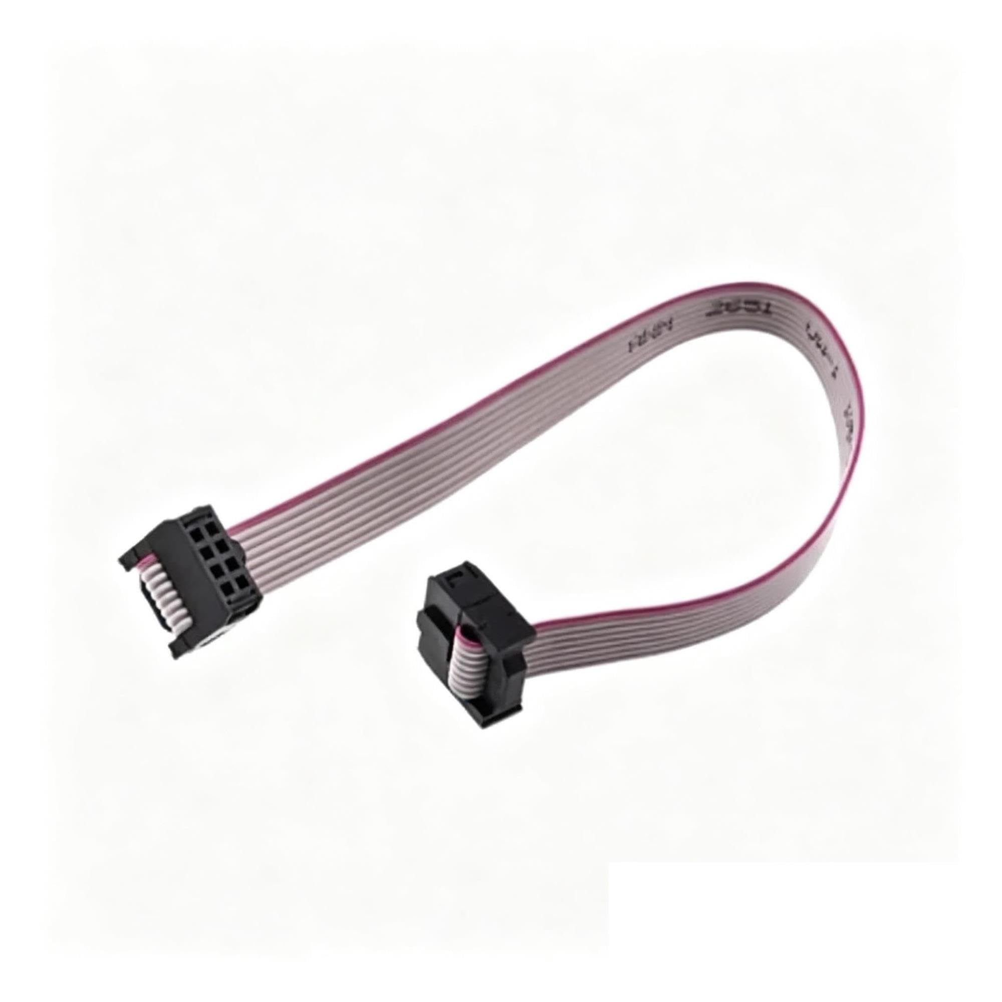 Cavo a nastro piatto grigio 1 pz 2.54mm FC 6/8/10/12/14/16/18/20/24/26/30/34/40/44/50 Spille Connettore del Cavo a Nastro Piatto Grigio 10-100 cm for DC3 IDC Intestazione della Scatola(1m,2x20Pin)