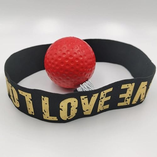 Miniatura 6 de Pelota de boxeo, pelota de entrenamiento de boxeo - Banda elástica ajustable para la cabeza, mejora la velocidad de reacción y la coordinación