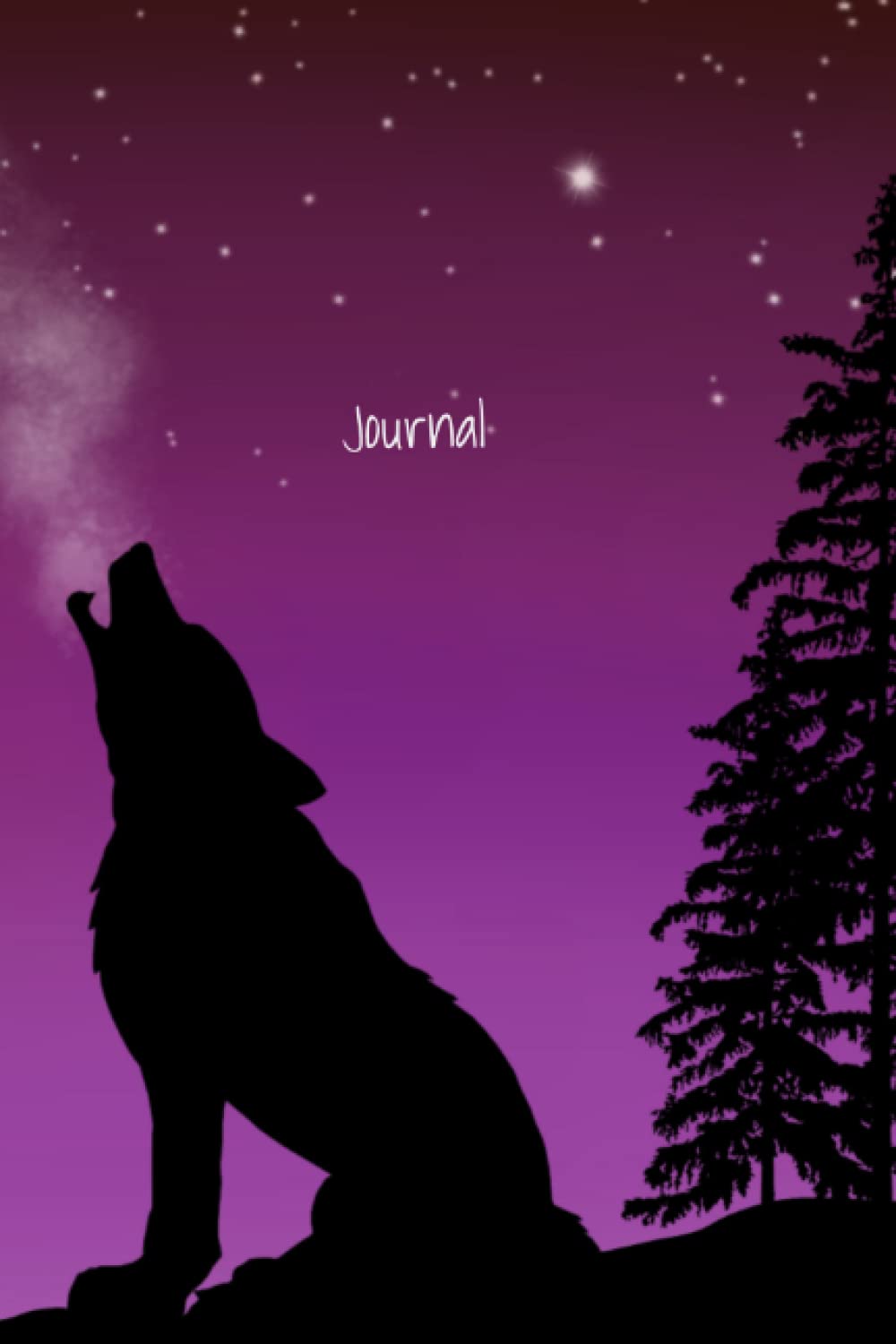 Howling Night Journal Lavender