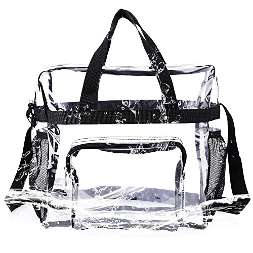 Buy Clear Bag Stadium Approved, Clear Tote Bags Transparent 12x6x12 See