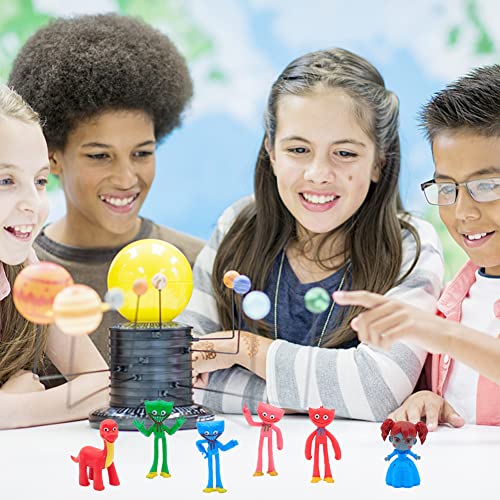 Playtime Figurine,6 PCS Huggy Cake Topper Figure