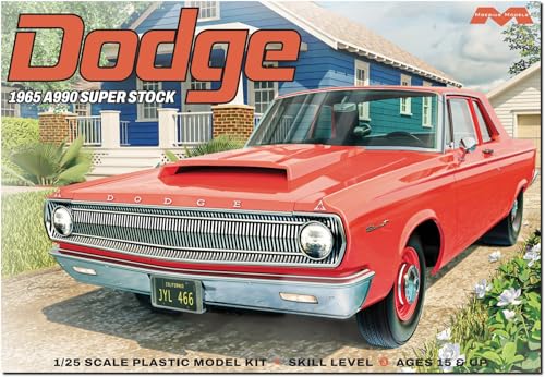 Moebius Models 2460 1/25 1965 Dodge A990 Super Stock Skill Level 3 Model Kit