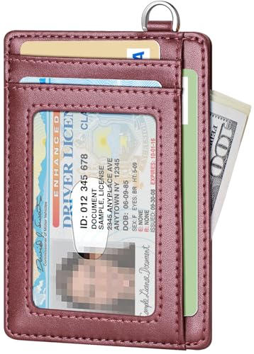 Image of FurArt Slim Minimalist Wallet RFID Credit Card Holder for Men | slim minimalist compact rfid id window thin