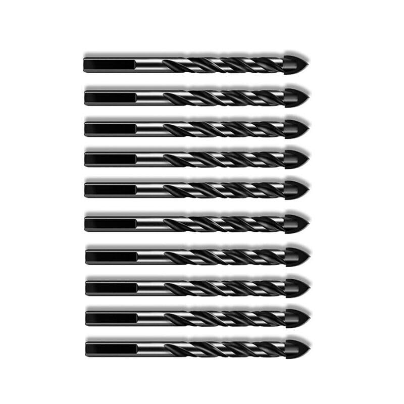 Printer Part for 10pcs 8mm Masonry Drill Bit,Drill with Tip Set for Brick,Stone, Concrete