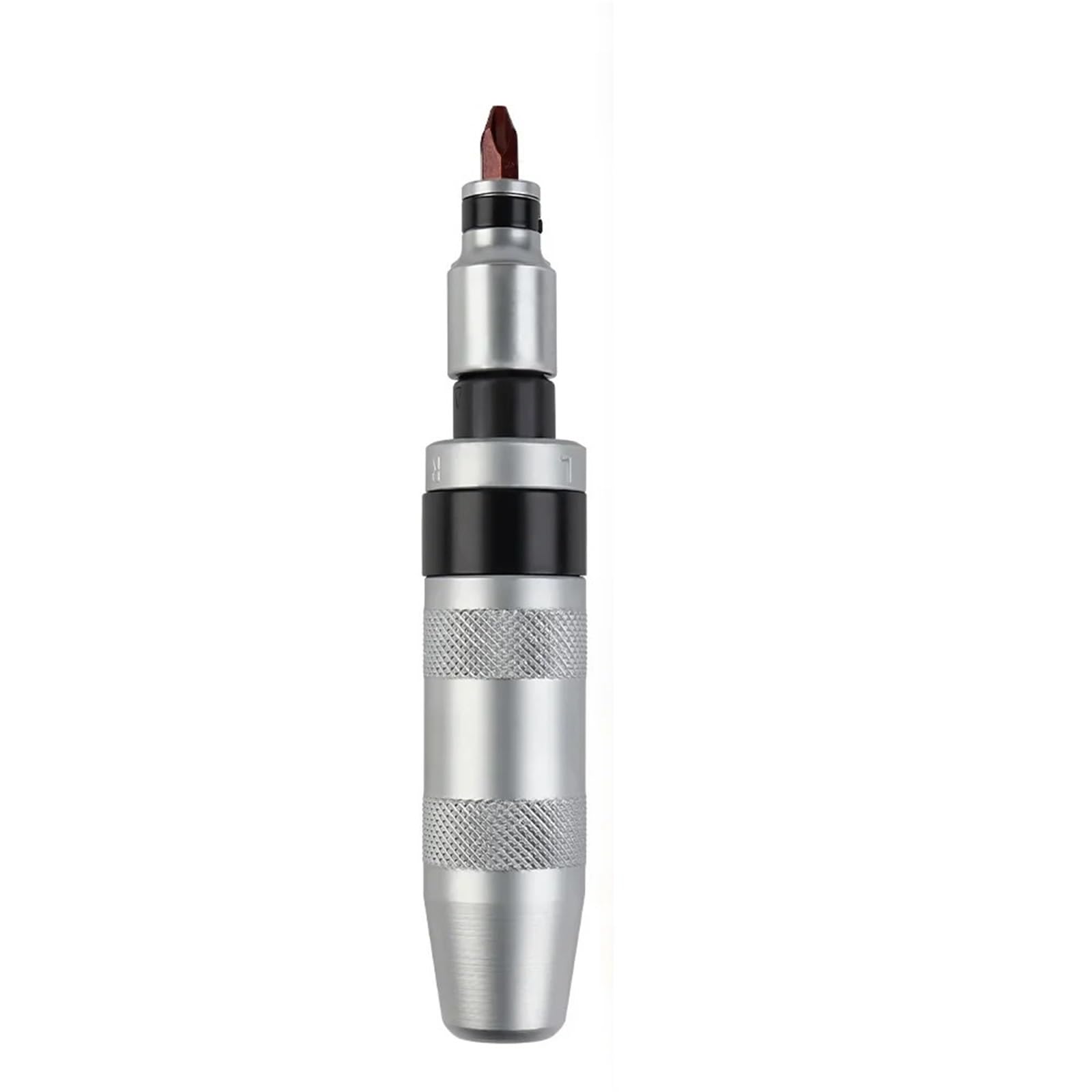 Amrttwy One Color Screwdriver, Manual Impact Screwdriver, Portable Reversible Driver Household Cordless Kit Hand Repair Tools