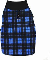 Vista 13 de Suéter para perro, suave chaleco de felpa con anillo para correa, chaqueta de invierno para perros pequeños, cachorros, gatos, Chihuahua, Yorkshire