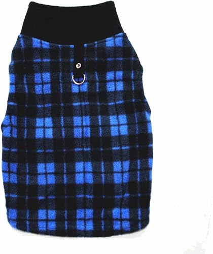 Miniatura 7 de Suéter para perro, suave chaleco de felpa con anillo para correa, chaqueta de invierno para perros pequeños, cachorros, gatos, Chihuahua, Yorkshire,