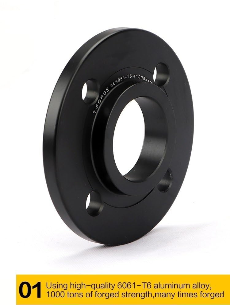 2 Piezas Para Accord, Para Civic Para Adaptadores Espaciadores Ruedas Forjadas Aluminio Crx Pcd: 4x100 CB: 56,1 (ID = OD) Adecuado Para 4 Lengüetas Espaciadores Rueda(5mm)