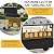 MAGIC UNION 4-Burner Heavy Duty Rolling Flat Top Propane Gas Griddle, Portable Griddle on Cart with Hood & Foldable Side Shelves, 32000 BTU 455 sq.in, for Outdoor Cooking, Camping & Tailgating