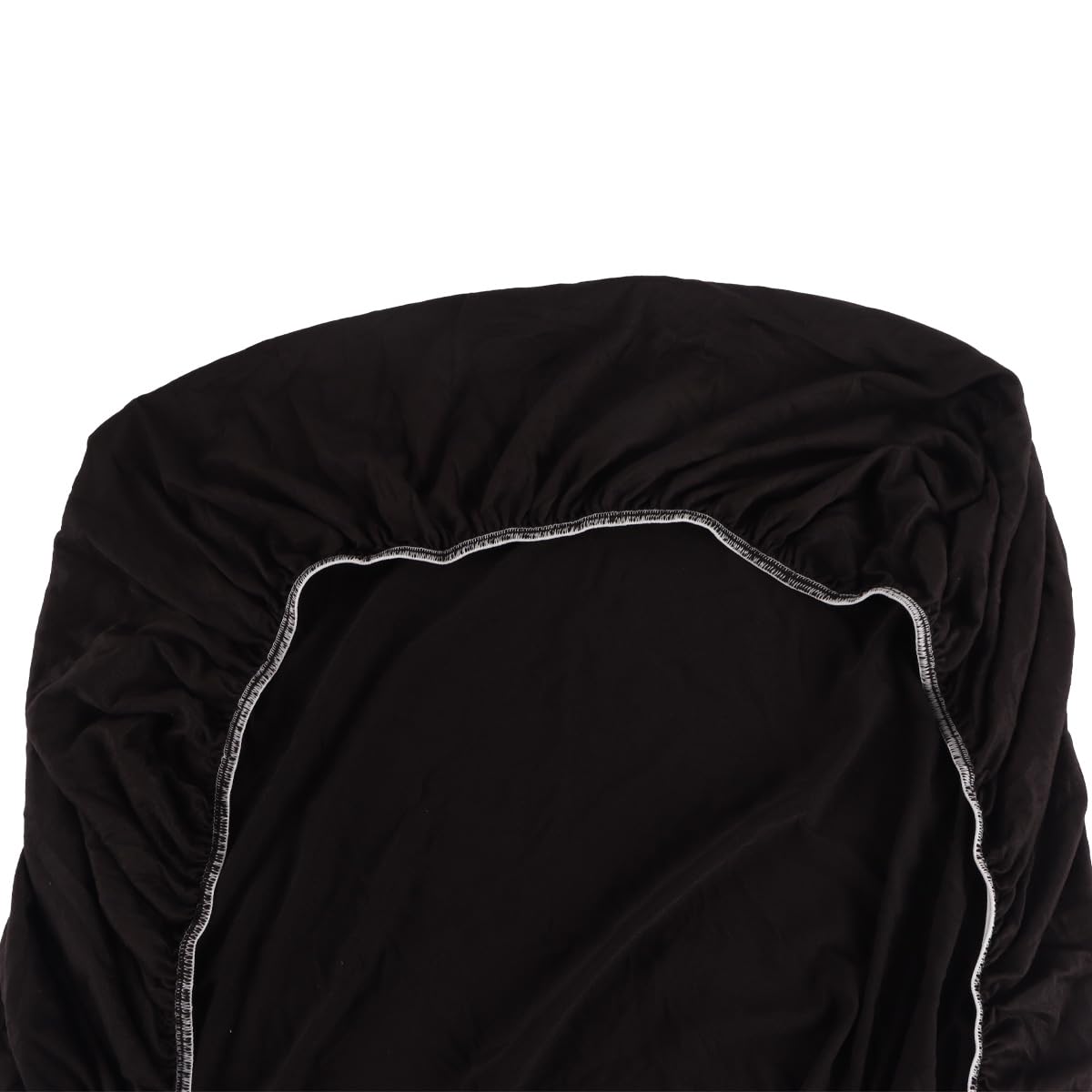Riven Tovaglia elastica per esterni, adatta per picnic, impermeabile, lavabile, in poliestere, 185 x 80 cm, per feste, matrimoni, campeggio, colore nero
