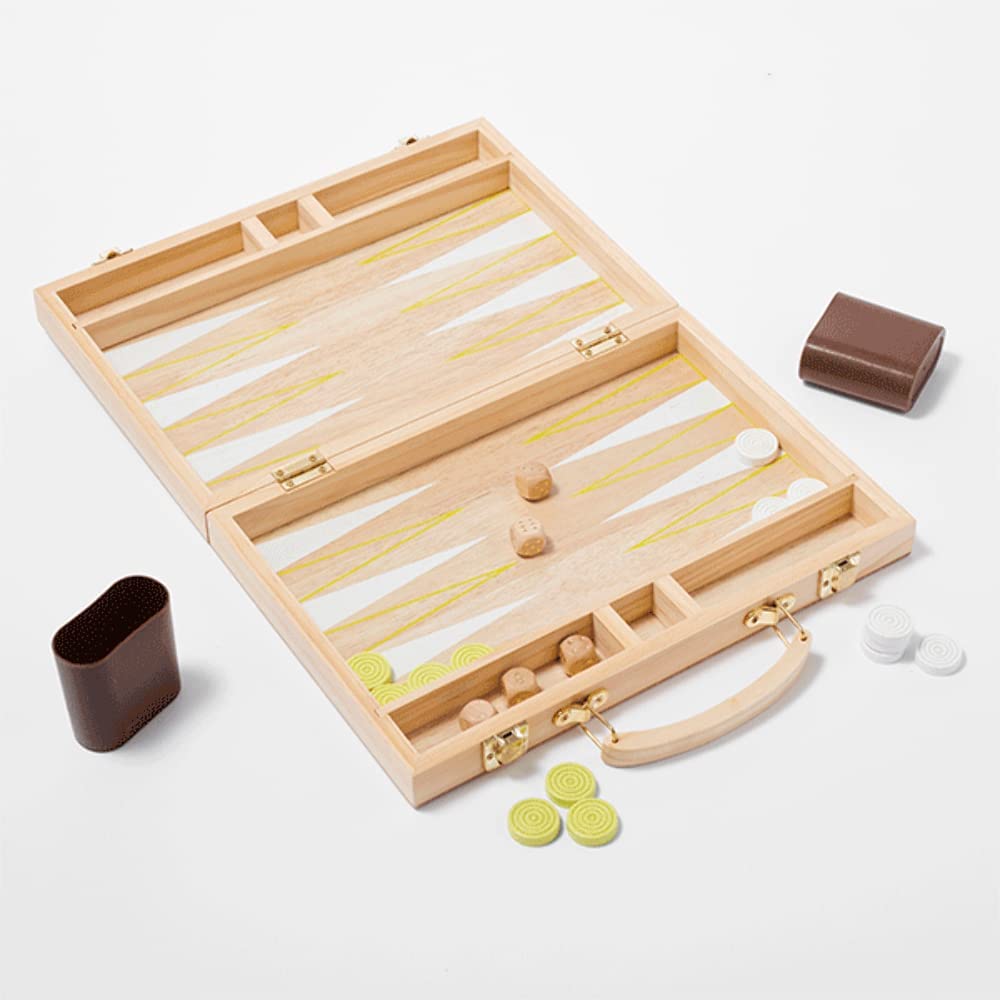 Jeu De Backgammon Syrace Ensemble De Backgammon En Bois Fabriquu00e9 U00e0 La Main U2013 40,6 Backgammon Luxe