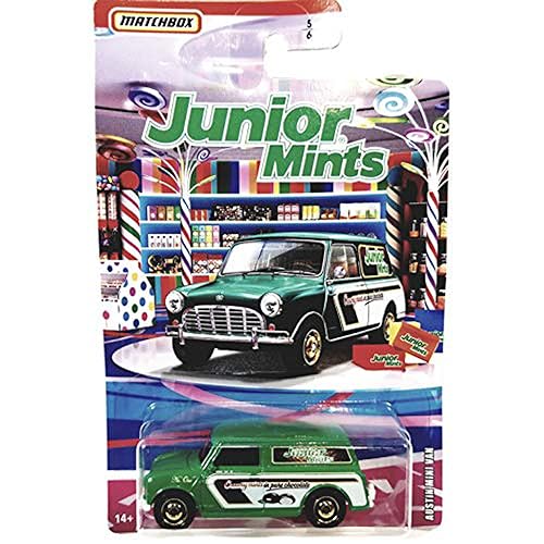 Matchbox Limited Candy Series - Mini Van Austin Junior Mints 1:64 miniatura 4