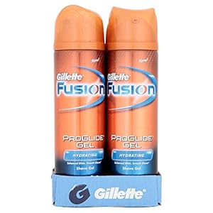 Gillette Fusion ProGlide Rasiergel feuchtigkeitsspendend, 6 Stück