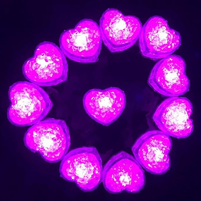 LED Cubos de Hielo Corazón 12 Piezas para Eventos miniatura 6