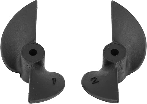 2 Blade RC Boat Propellers for 2mm Shaft, CW CCW Rotation, 1 Pair
