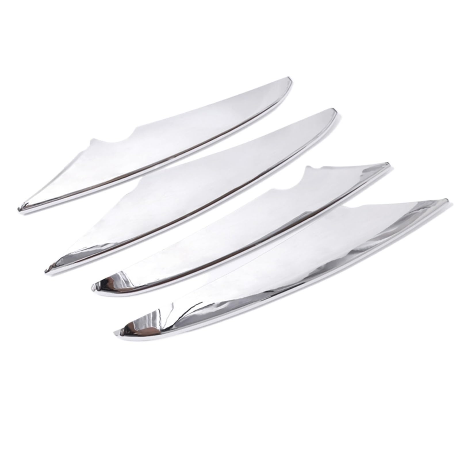 For Mercedes-Benz, for GLC Class X253 2017 2018 GLC260 GLC300, Chrome Brush Front Fog Light Lamp Trim Cover Stickers Car Front Fog Lamp Trim Cover