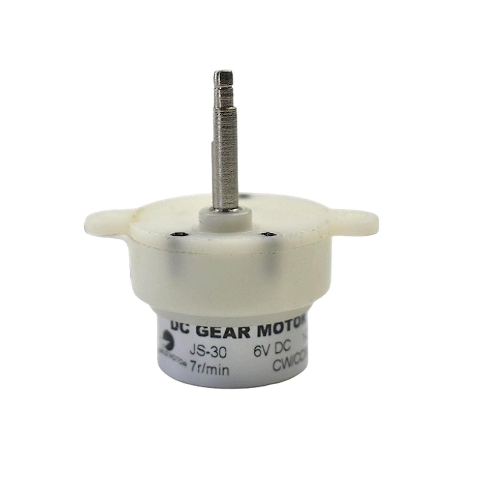 CHANCS Miniature Mini Low Speed DC Reducer Motor Motor DC 6V 7RPM Shaft 20.3mm for Crystal Small Magic Ball Light