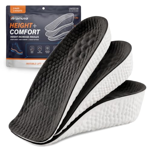 3 Pairs Comfort Height Booster Insoles
