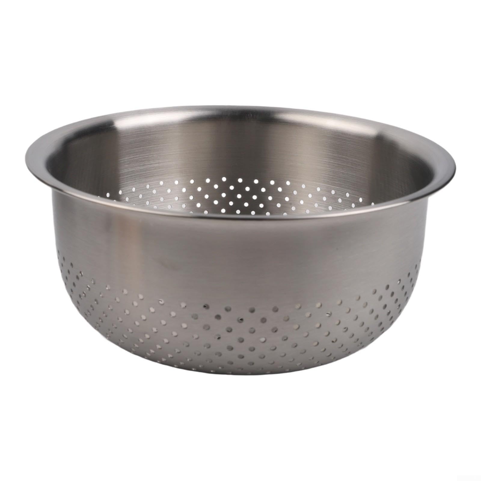 Colador de cocina de acero inoxidable 304 de malla fina para fideos(M)