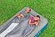 Bestway AlwayzAire Fortech Luftbett mit akkubetriebener Doppelpumpe Double XL/Lo 203 x 152 x 36 cm, Türkis